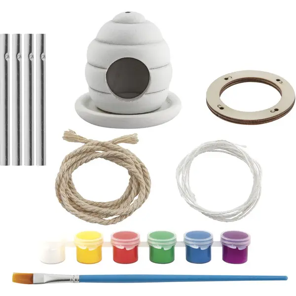 Moxy Set creativ - Casuta pasarilor cu clopotel de vant