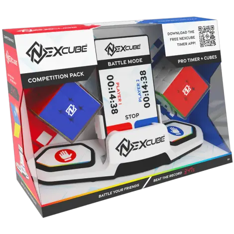 Moyu - Nexcube Set Competitional cu 2 cuburi 3x3 si un timer speedcubing inclus