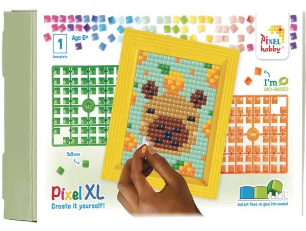Mozaic cu ramă și pixeli Pixelhobby - Capibara, XL