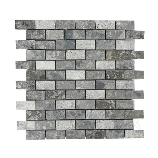 Mozaic Marmura Ceppo Grey Mata/Polisata/ Sablata, 2.3 x 4.8 cm