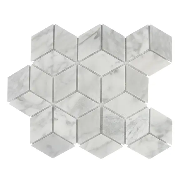 Mozaic Marmura New York Cube Design Mata