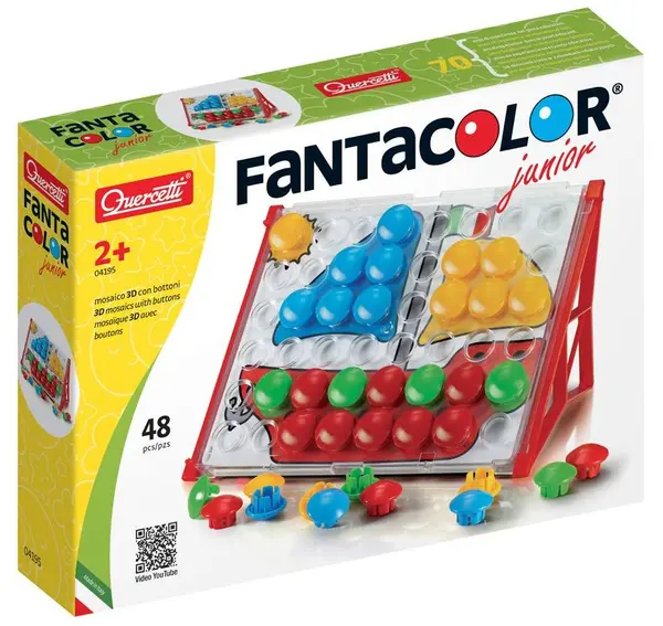 Mozaic Quercetti - Fantacolor Junior, 42 piese