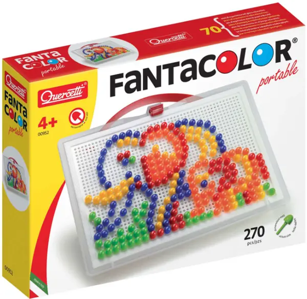 Mozaic Quercetti - Fantacolor Portable Large, 270 piese