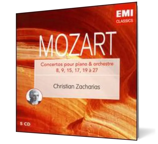 Mozart: Concertos pour piano & orchestre 8, 9, 15, 17, 19 à 27