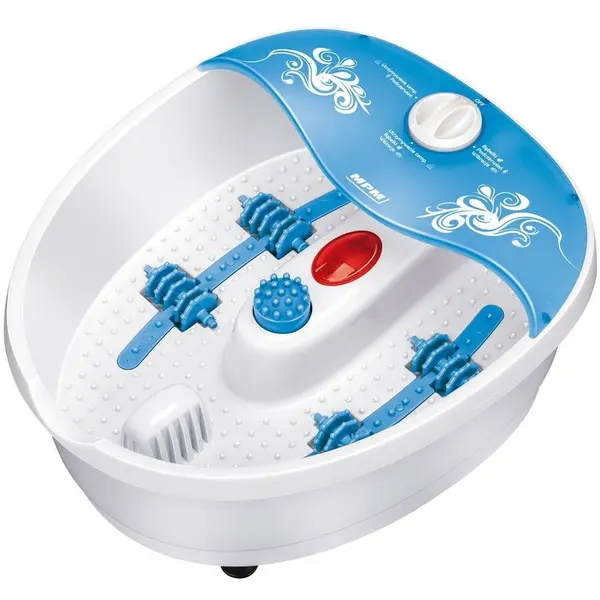 MPM Aparat pentru masaj picioare MPM MMS-01 ,70 W, Alb-Albastru