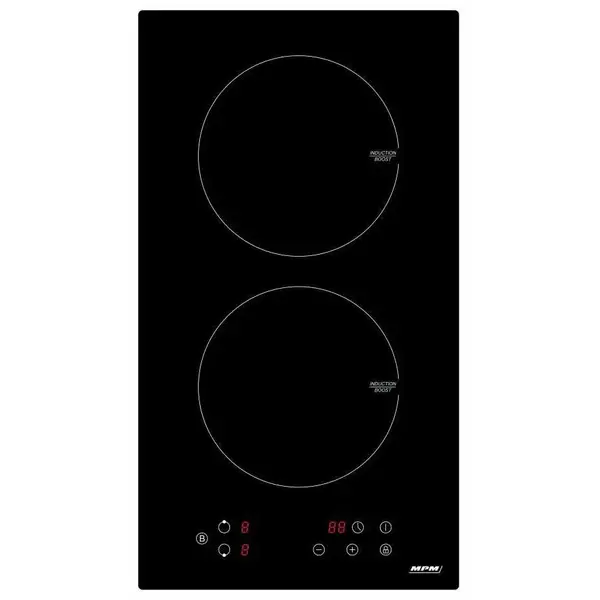MPM Plita cu inductie, MPM, -30-IM-06, incorporata, 30 cm, Neagra