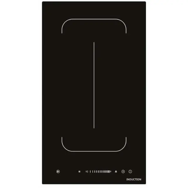 MPM Plita cu inductie MPM-30-IM-09, Negru, 2 zone, 3500 W