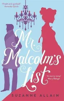 Mr Malcolm's List, Paperback/Suzanne Allain