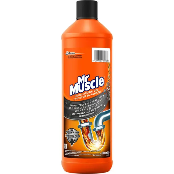 Mr. Muscle Solutie desfundat tevi, 1 L