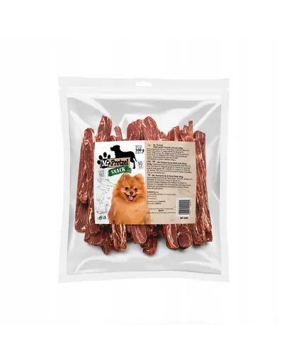 MR. PRETZEL Fâșii din rață și cod 500 g recompensă pentru câini