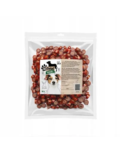 MR. PRETZEL Sushi iepure și cod 500 g gustare pentru câini
