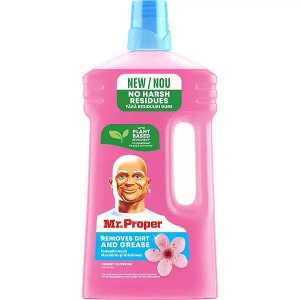 Mr. Proper Detergent pardoseli, 1 L, Cherry Blossom
