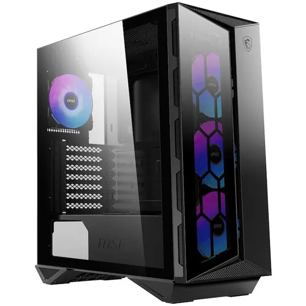 MSI Carcasa MSI MPG GUNGNIR 110R ARGB, Mid-Tower, fara sursa, ATX, Black
