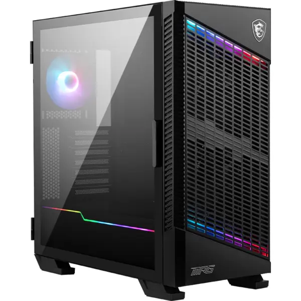 MSI Carcasa PC MSI MPG VELOX 100P AIRFLOW, Middle Tower, Gaming, Negru