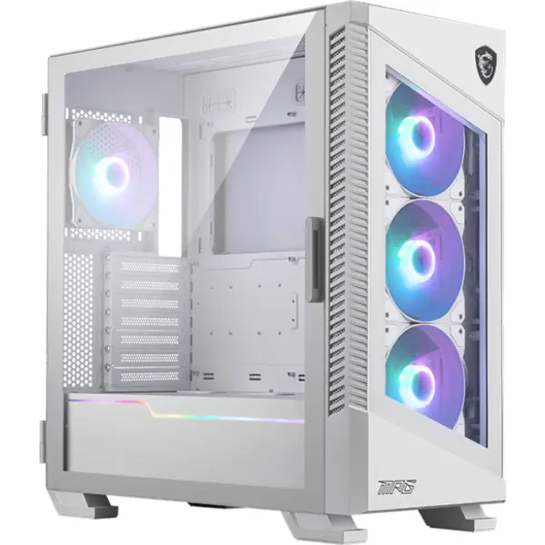 MSI Carcasa PC MSI MPG VELOX 100R, sticla securizata, Alb
