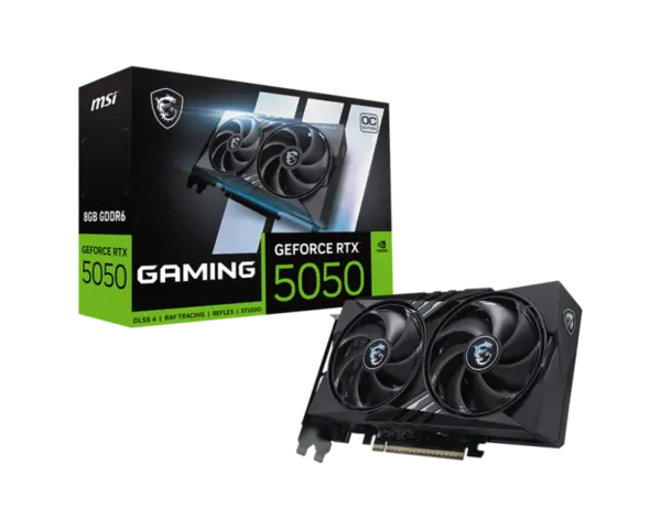 MSI GeForce RTX 5050 8G GAMING OC MSI GeForce RTX 5050 8G GAMING OC