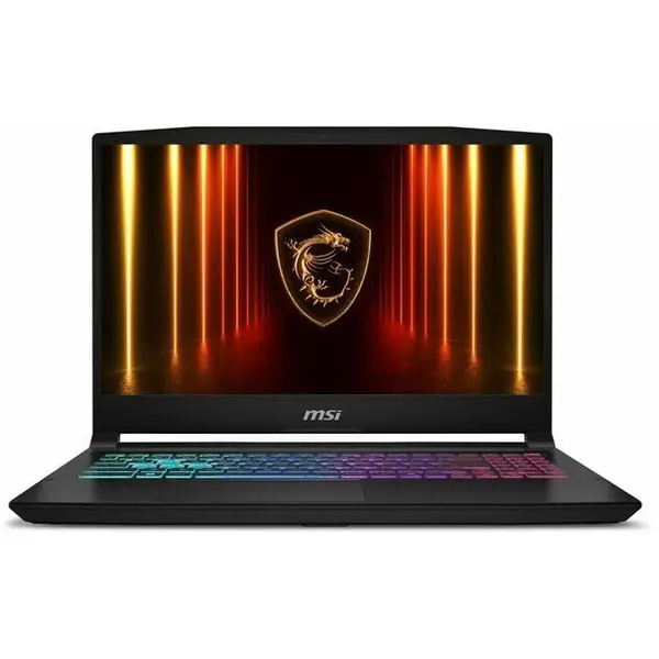 MSI Laptop Gaming MSI Katana 15 HX B14WFK-020XPL i7-14650HX 15.6 inch WQXGA, 16GB RAM, 512GB SSD, nVidia RTX 5060 8GB, No OS, Negru