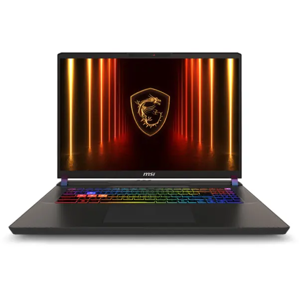 MSI Laptop Gaming MSI Vector 17 HX AI A2XWJG, 17 inch, WQXGA 2560 x 1600, Intel® Core™ Ultra 9 275HX, 64GB, 2TB SSD, NVIDIA GeForce RTX 5090 24GB, No OS, Negru/Gri (INT Keyboard)