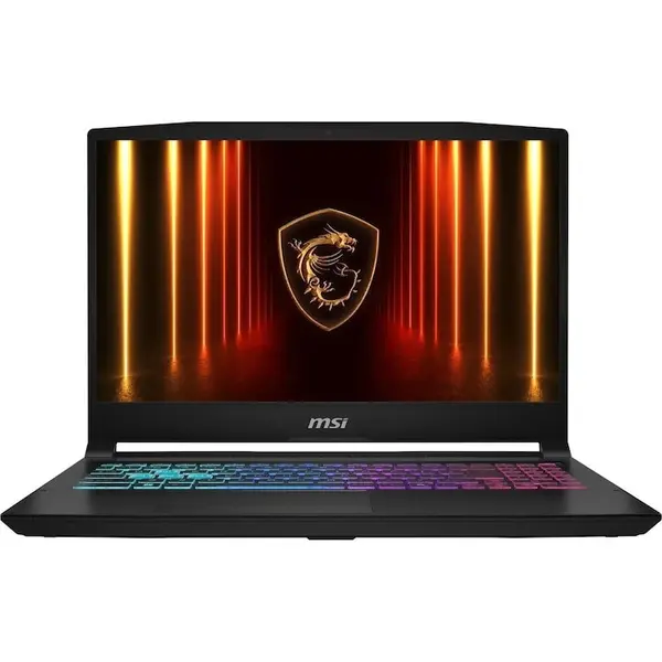 MSI Laptop MSI Katana 15 HX B14WFK-494XPL, Procesor Intel Core i5-14450HX, Display 15.6 FHD, RAM 32GB, 1 TB SSD, NVIDIA GeForce® RTX 5060 8 GB, No OS, Black