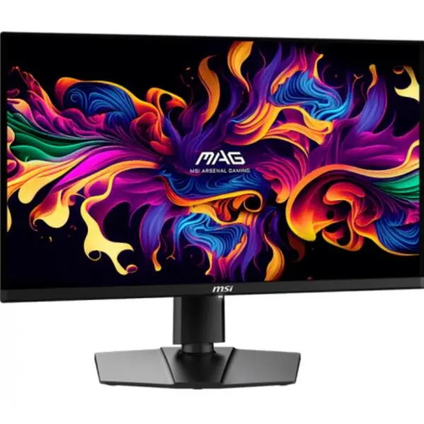 MSI Monitor Gaming MSI MAG 26.5 271QPX QD-OLED E2, WQHD (2560 x 1440), HDMI, DisplayPort, Pivot, 240 Hz, 0.03 ms, Negru
