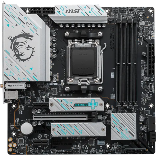 MSI Placa de baza GIGABYTE B650M GAMING PLUS WIFI