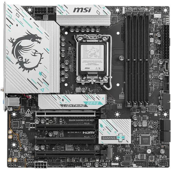 MSI Placa de baza MSI B860M GAMING PLUS WIFI