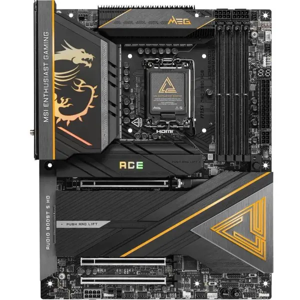 MSI Placa de baza MSI MEG Z890 ACE, DDR5, ATX, LGA 1851, Intel Z890
