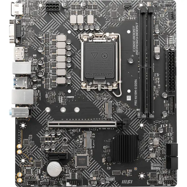 MSI Placa de baza MSI PRO H610M-G