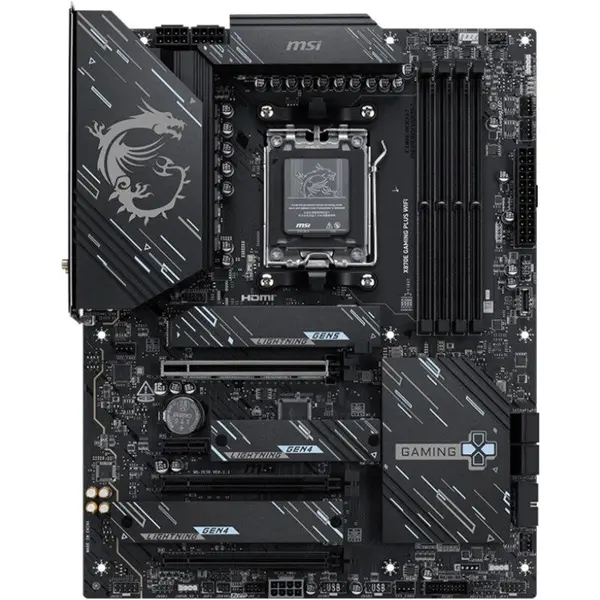 MSI Placa de baza MSI X870E GAMING PLUS WIFI