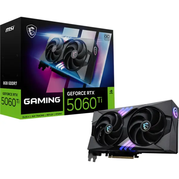MSI Placa Video MSI GEFORCE RTX 5060 TI GAMING OC, 8G GDDR7,128 bit