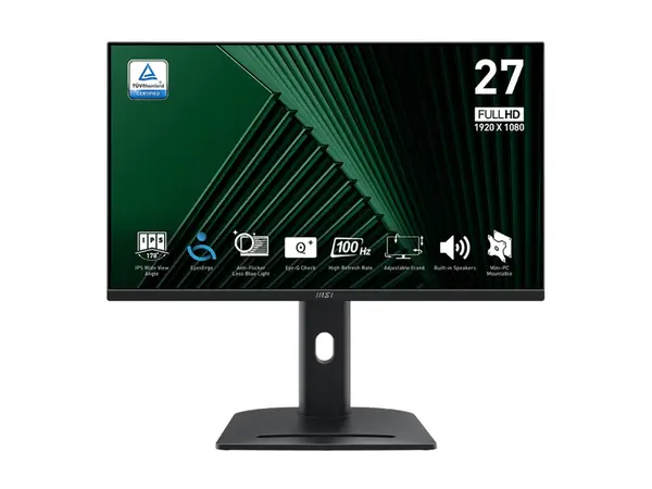 MSI PRO MP275PG - Monitor 27 IPS FHD 100Hz, Boxe, HDMI, DP, Pivot