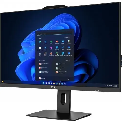 MSI Sistem desktop MSI Pro AP272P, procesor Intel® Core™ i5-14400, 27 inch, Full HD, 16 GB DDR4-SDRAM, 512 GB SSD, Intel UHD Graphics 730, Windows 11 Pro, Negru