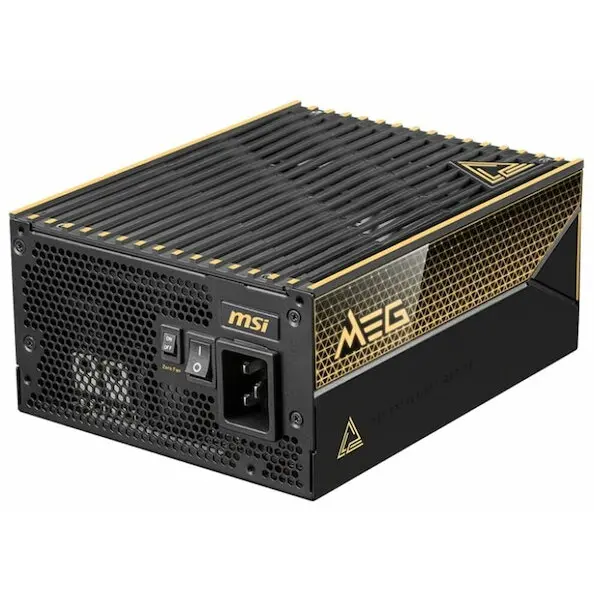 MSI Sursa alimentare MSI MEG Ai1600T PCIE5, 1600W, 80 Plus Titanium, Active PFC, 20+4 Pin ATX