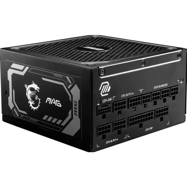 MSI Sursa MSI MAG A1000GL PCIE5, 80+ Gold, 1000W