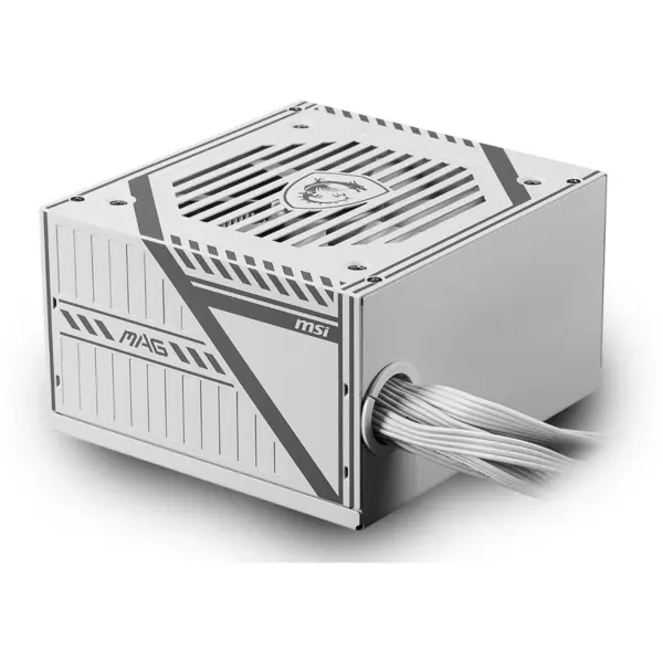MSI Sursa MSI MAG A650BNL WHITE, ATX, 650 W, 80+ Bronze, Alb