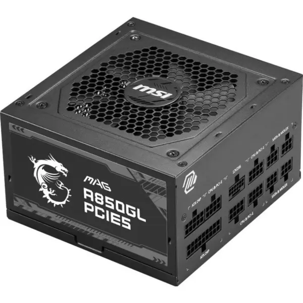 MSI Sursa MSI MAG A850GL PCIE5, 80+ Gold, 850W