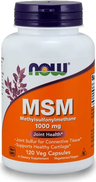 MSM, 1000 mg, 120 capsule, Now