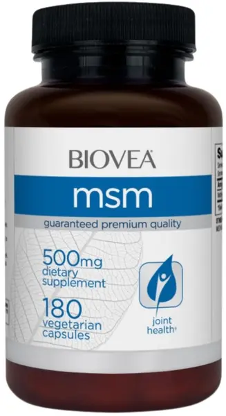 MSM, 500 mg, 180 capsule, Biovea