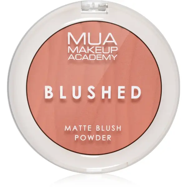 MUA Makeup Academy Blushed Powder Blusher fard de obraz sub forma de pudra culoare Rose Tea 5 g