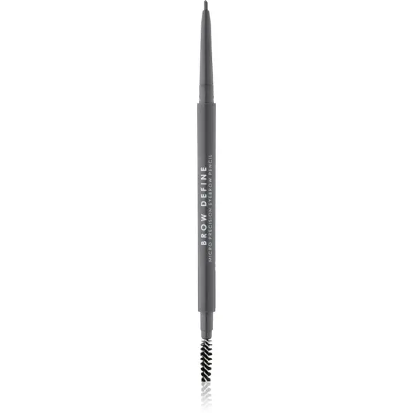 MUA Makeup Academy Brow Define creion sprâncene precise cu pensula culoare Grey 0.05 g
