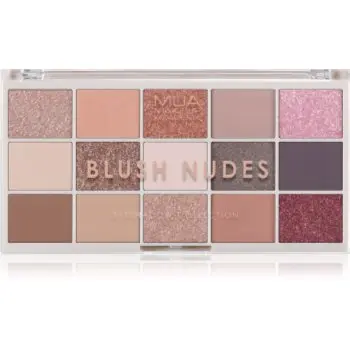 MUA Makeup Academy Eyeshadow Collection 15 Shade Palette paletă cu farduri de ochi