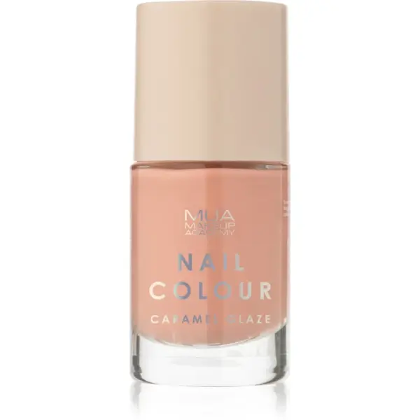 MUA Makeup Academy Nail Colour lac de unghii culoare Caramel Glaze 10 ml