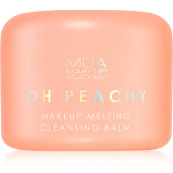 MUA Makeup Academy Oh Peachy balsam demachiant cu ulei cu arome de piersici