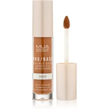 MUA Makeup Academy PRO/BASE Double Shot iluminator pentru ochi cu cafeina