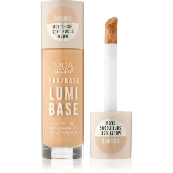 MUA Makeup Academy PRO/BASE Lumi Base baza de machiaj iluminatoare culoare Cosmic (Neutral) 33 ml