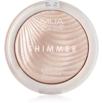MUA Makeup Academy Shimmer Pudra compacta ce ofera luminozitate