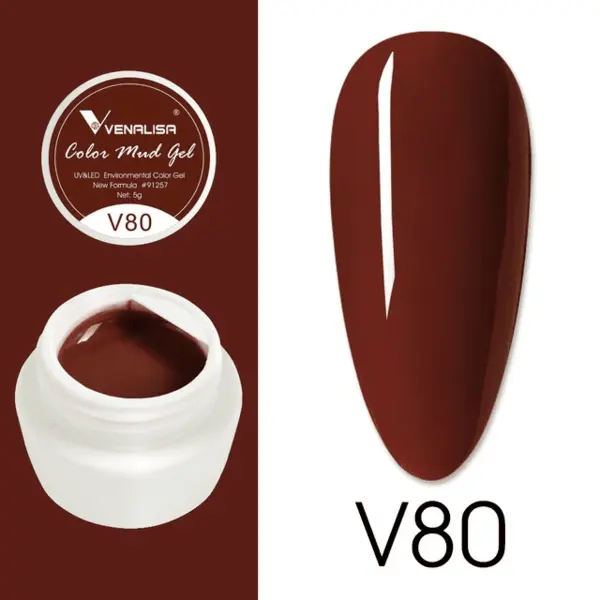 Mud series color gel VENALISA V80 - V51