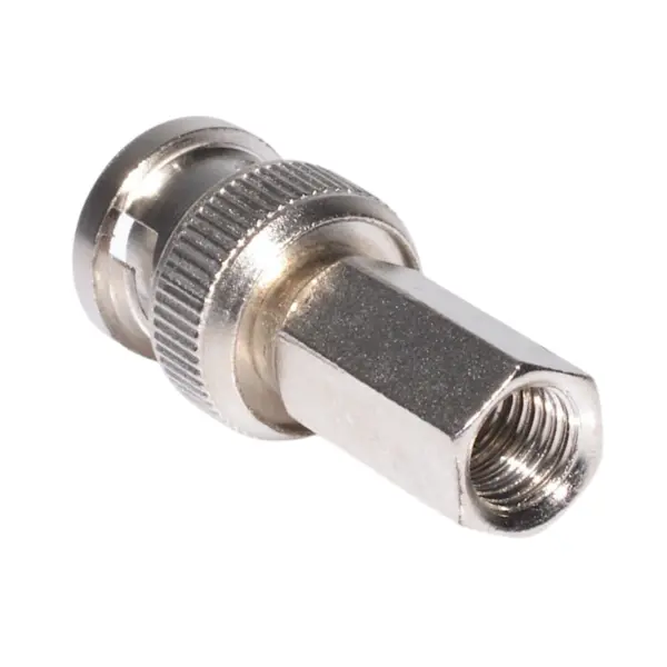 Mufă BNC cu filet pentru cablu coaxial, impedanță 75 Ohm