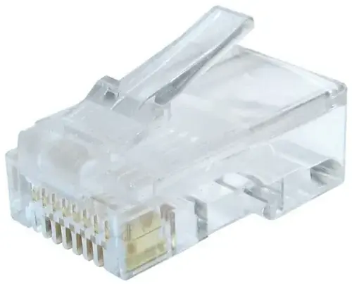 Mufa Gembird LC-8P8C-002/50, RJ-45, pentru cablu UTP Cat 6, Set 50 buc.