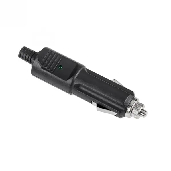Mufa tata pentru bricheta auto cu siguranta inclusa si LED, WTY0147